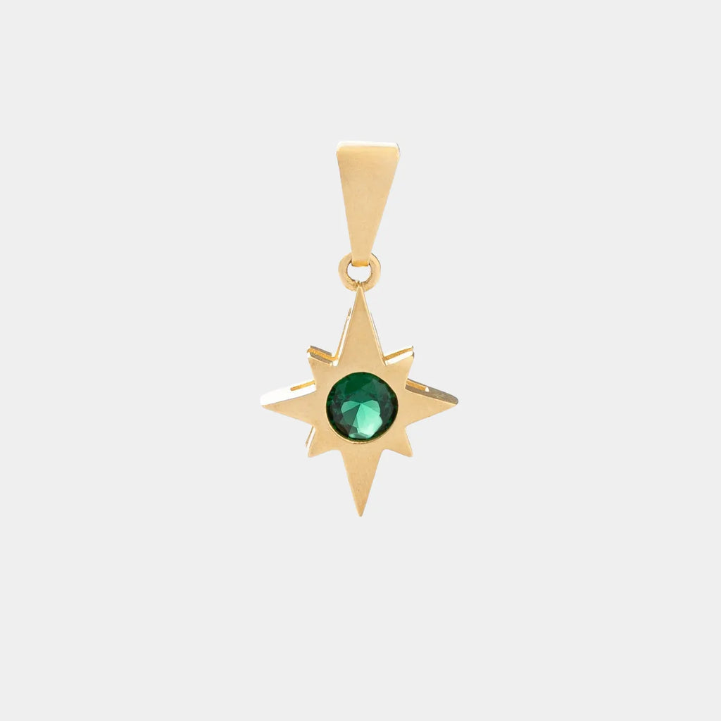 Dije Estrella Circonia VERDE