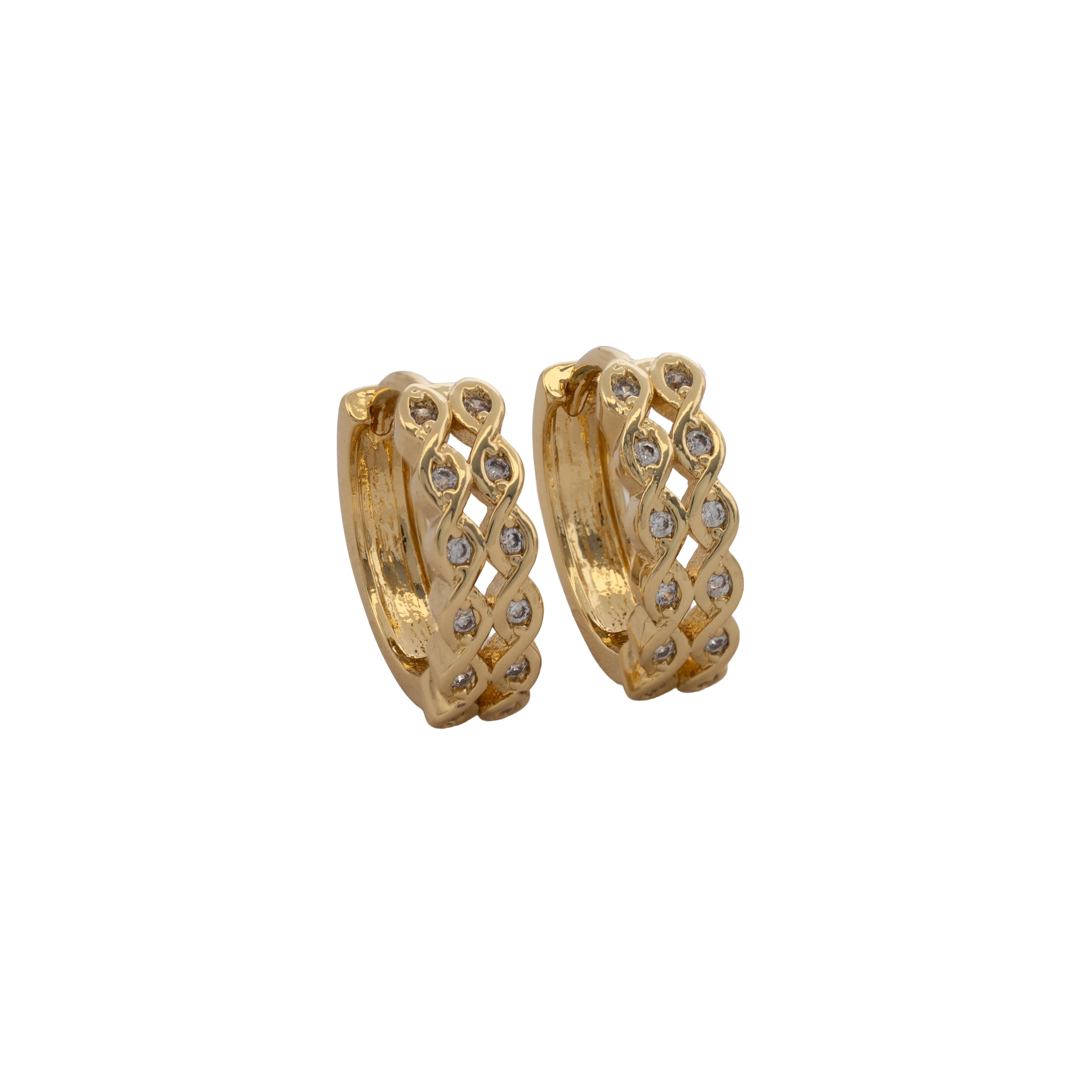 Arete Candonga Interlace 15 mm
