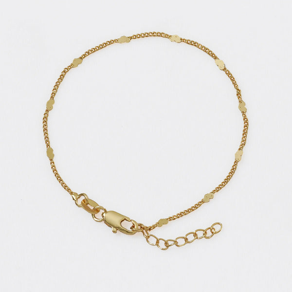 Pulsera Cubana In Love 16 cms + Extensor