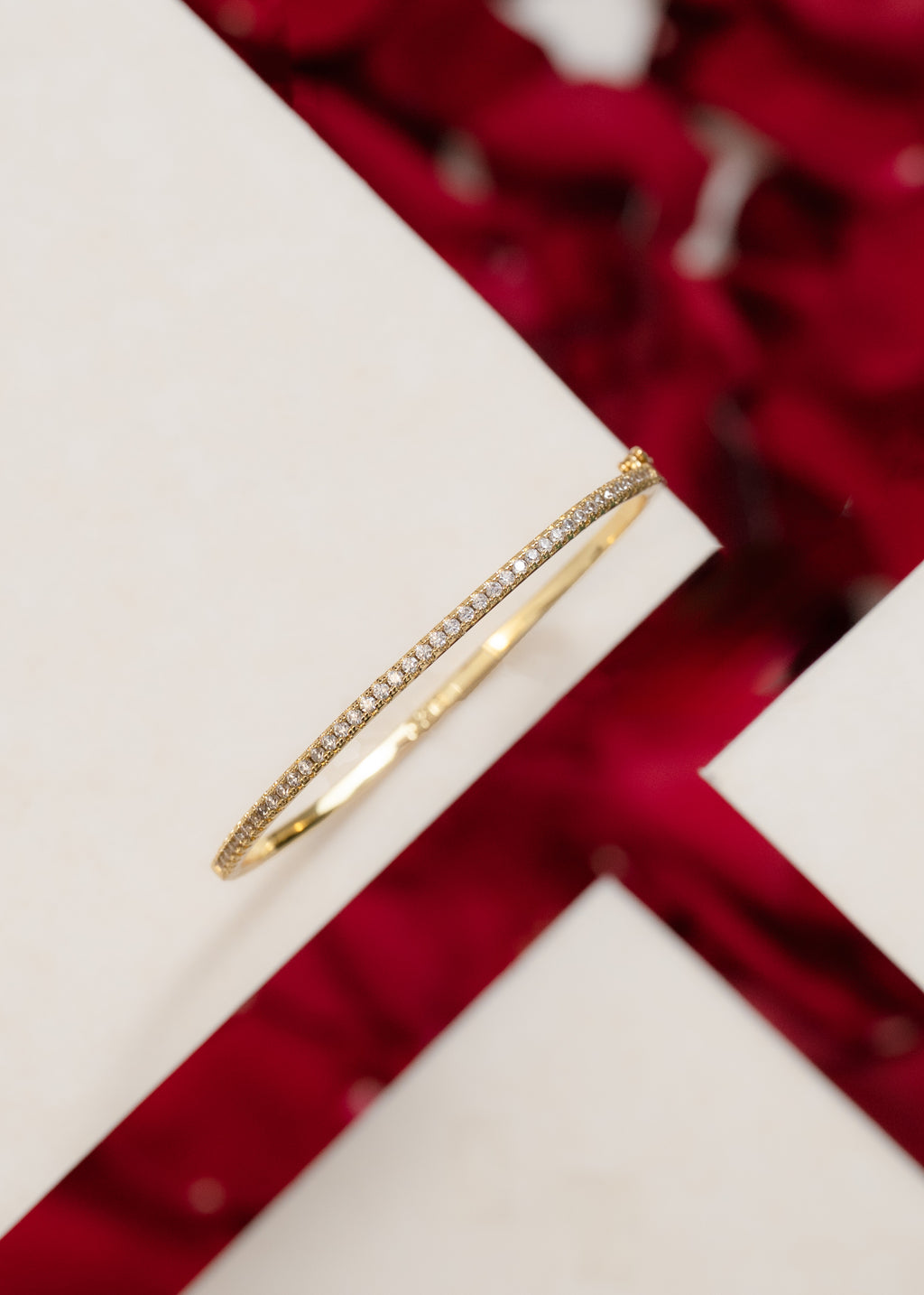 Pulsera Brazalete Slim Cristal