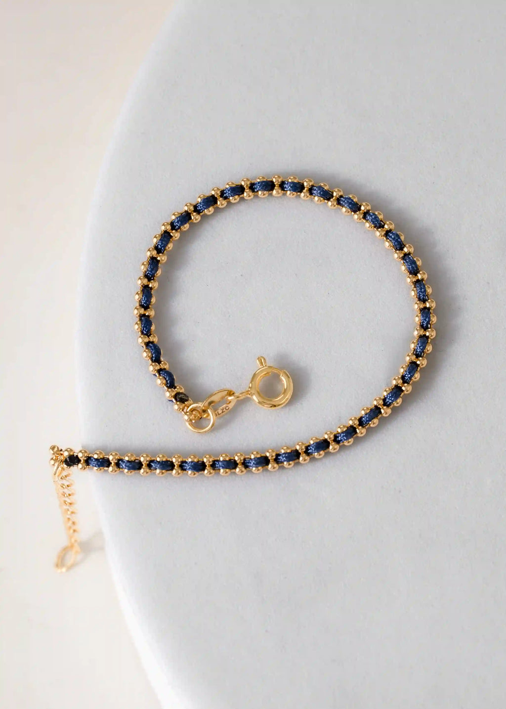 Pulsera Hilo Laminado 15 Cms + Extensor