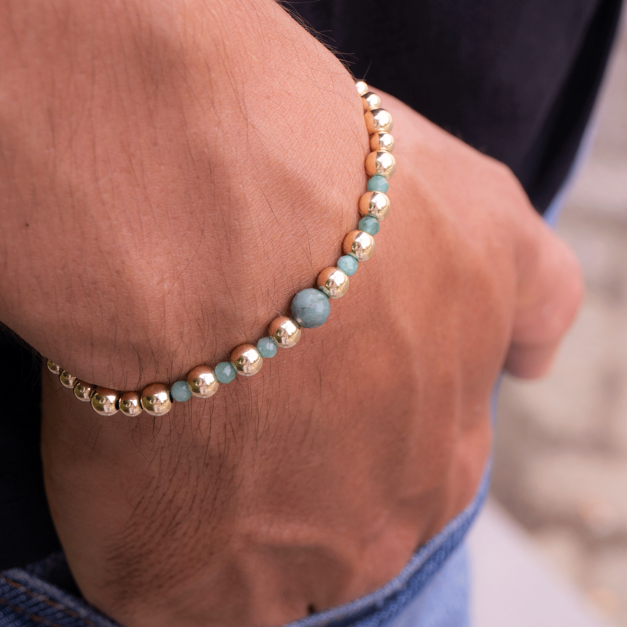 JOYA DE ESMERALDAS GENUINAS CON BALIN 4Y5MM