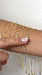 Set Dama Cadena & Pulsera con (Dije Regalo)